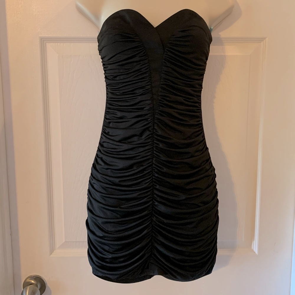 Marciano Strapless Mini Dress
